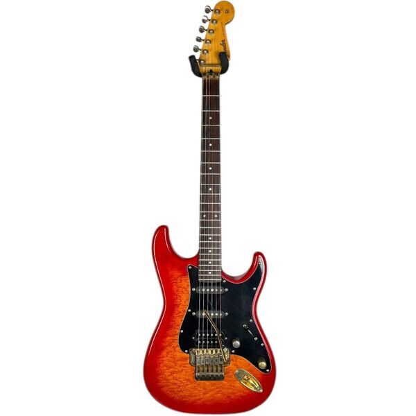 Fender Japan STR-75R Stratocaster 1984-1987 - Cherry Sunburst | Cherry Sunburst, image 2 of 4
