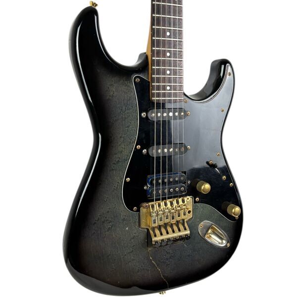 Fender Japan STR-80R Stratocaster 1986-1987 - Black Burst - Vintage | Vintage, image 1 of 4