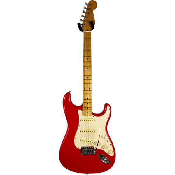 Fender Japan Stratocaster 1993-1994 - Red Repaint - Vintage | Vintage, image 2 of 4