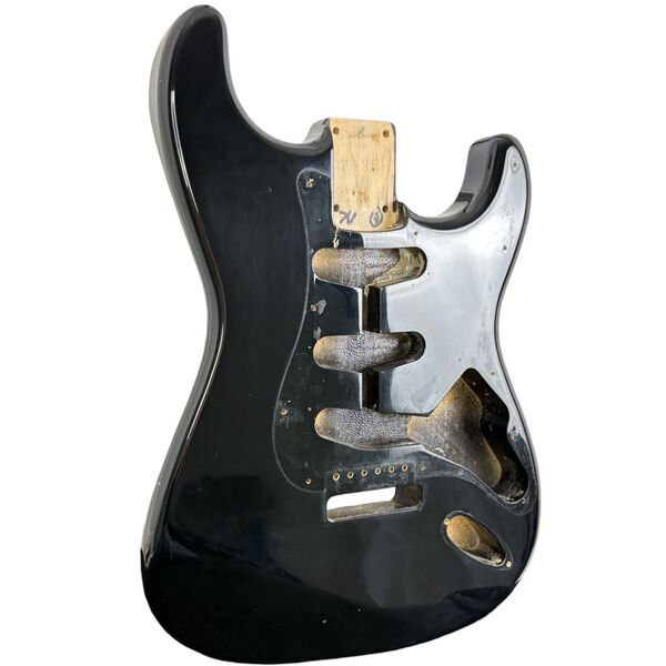 Fender Japan Stratocaster Body | musta, image 2 of 5