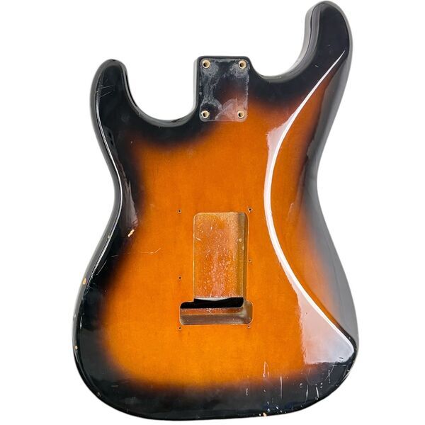 Fender Japan Stratocaster Body | sunburst, image 4 of 5