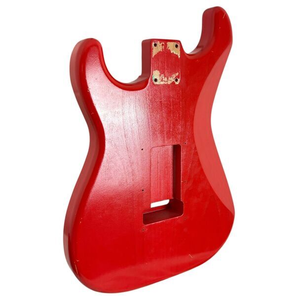 Fender Japan Stratocaster Body - red Repaint | red, image 4 of 5