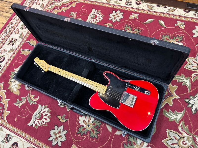 Fender Jerry Donahue Signature Telecaster MIJ Crimson Transparent 1998 (Pre-Owned) | Original, image 4 of 5