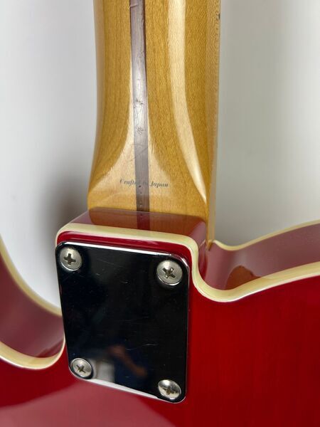 Fender Jerry Donahue Signature Telecaster MIJ Crimson Transparent 1998 (Pre-Owned) | Original, image 5 of 5