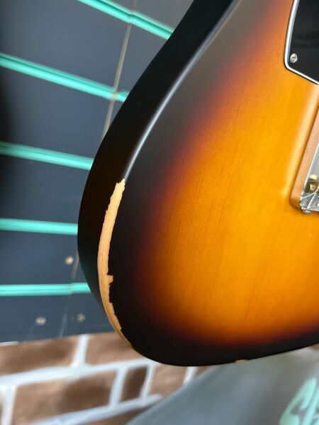 Fender Ltd Ed American Performer Timber Telecaster 2-Colour Sunburst 2024 Guitar | sunburst, image 4 of 5