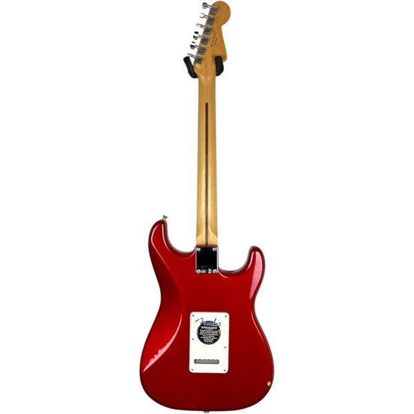 Fender México лява ръка Stratocaster 2008 - Candy Apple червен | candy червено, image 4 of 5