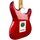 Fender México лява ръка Stratocaster 2008 - Candy Apple червен | candy червено, thumbnail 5 of 5