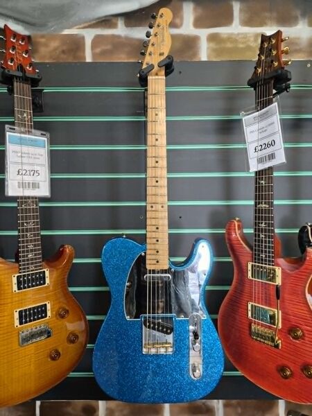 Fender J Mascis Telecaster Bottle Rocket Blue Flake 2021 Electric Gui | blue, image 2 of 5