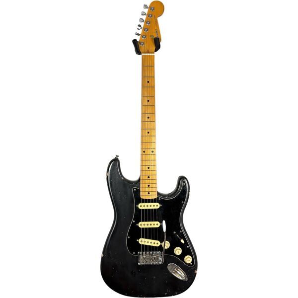 Fender MJT 50s Reissue Stratocaster 1993-1994 - черен - Heavy Relic | черно, image 3 of 5
