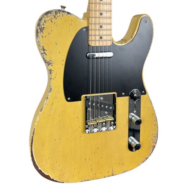 Fender MJT 50s Reissue Telecaster - Butterscotch Blonde - Heavy Relic | Heavy Relic, image 2 of 5