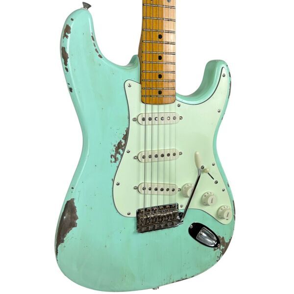 Fender MJT 50s Reissue Stratocaster - Surf Green - Heavy Relic | Heavy Relic, image 1 of 4