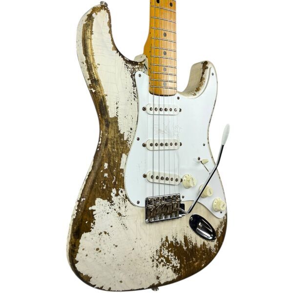 Fender MJT 50s Reissue Stratocaster - Vintage White - Heavy Relic | Heavy Relic, image 1 of 4