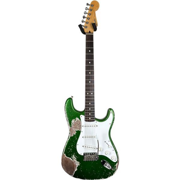 Fender MJT 60s Reissue Stratocaster - Candy Apple Green - Heavy Relic | Heavy Relic, image 3 of 5