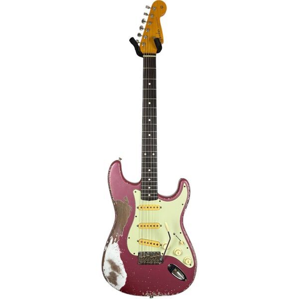 Fender MJT 60s Reissue Stratocaster - Burgundy Mist - Heavy Relic | Heavy Relic, image 3 of 5