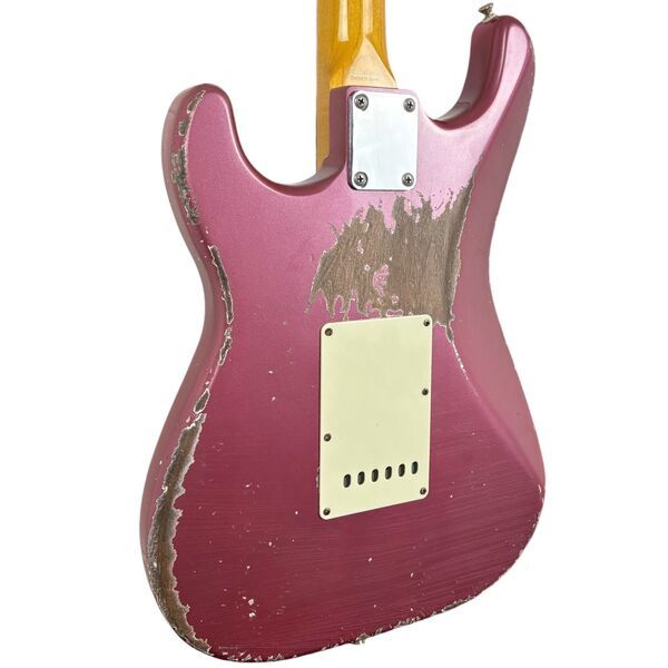 Fender MJT 60s Reissue Stratocaster - Burgundy Mist - Heavy Relic | Heavy Relic, image 5 of 5