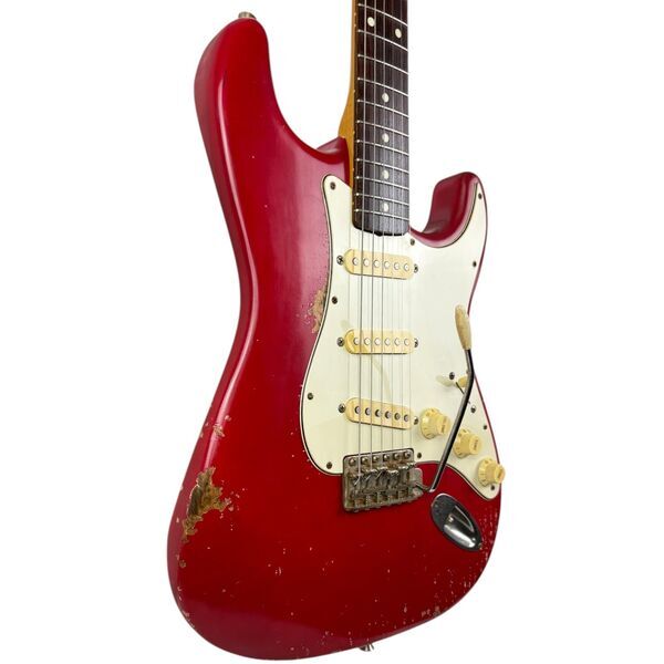 Fender MJT 60s Reissue Stratocaster - Dakota Red - Heavy Relic | Heavy Relic, image 1 of 4