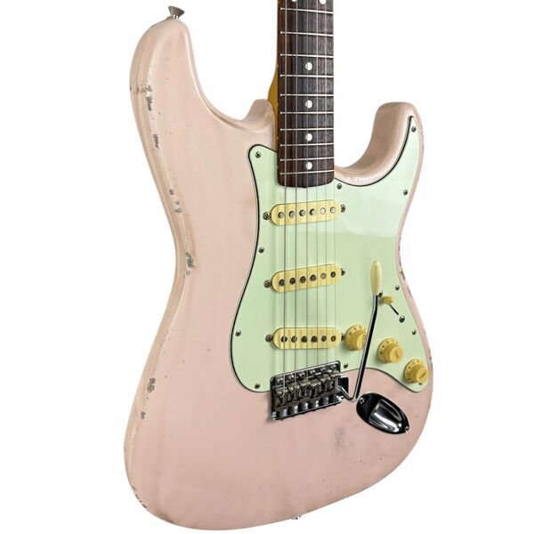 Fender MJT 60s Reissue Stratocaster - Shell Pink - Heavy Relic | Heavy Relic, image 1 of 4