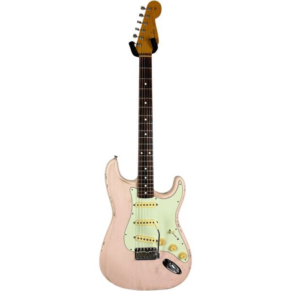 Fender MJT 60s Reissue Stratocaster - Shell Pink - Heavy Relic | Heavy Relic, image 2 of 4
