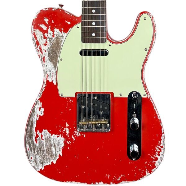 Fender MJT 60s Reissue Telecaster - Fiesta Red - Heavy Relic | Heavy Relic, image 1 of 5