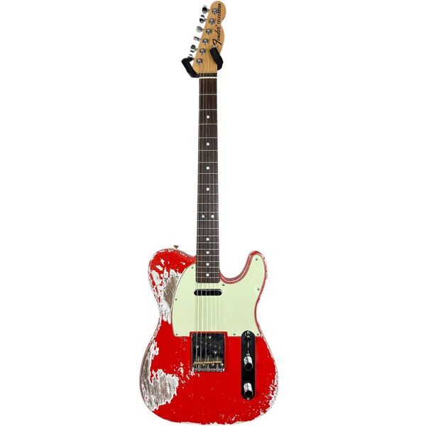 Fender MJT 60s Reissue Telecaster - Fiesta Red - Heavy Relic | Heavy Relic, image 3 of 5