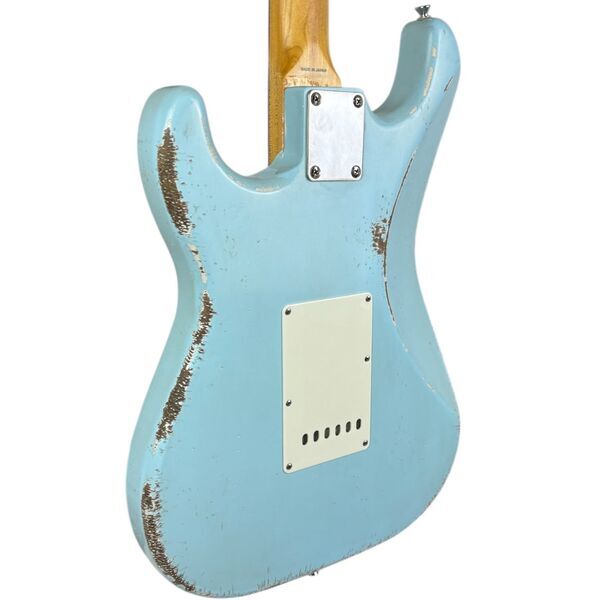 Fender MJT 62 Reissue Stratocaster - Sonic Blue - Heavy Relic | Heavy Relic, image 4 of 4