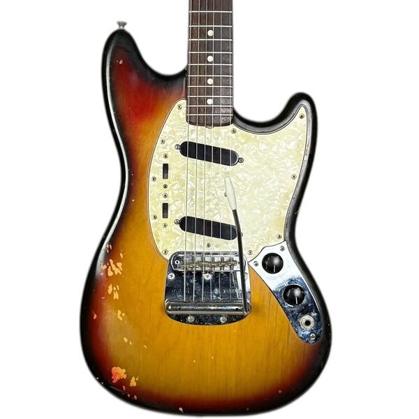 Fender Mustang 1973 | sunburst, image 1 of 5