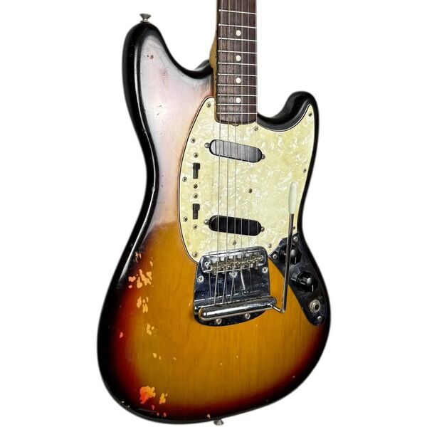 Fender Mustang 1973 | sunburst, image 2 of 5