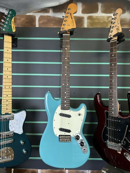 Fender Player II Mustang Aquatone Blue 2024 Electric Guitar | blue, image 2 of 5