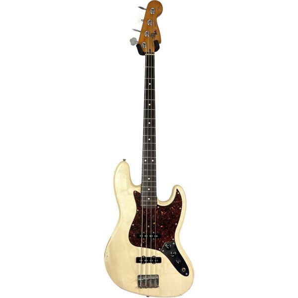 Fender Squier Series Jazz Bass - CS MOD - Vintage White | Vintage White, image 3 of 5
