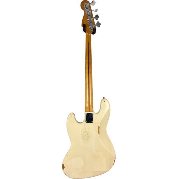 Fender Squier Series Jazz Bass - CS MOD - Vintage White | Vintage White, image 4 of 5
