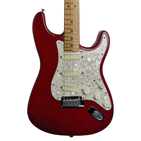 Fender Strat Plus 1993 Electric Guitar | Lipstick Red, image 1 of 5