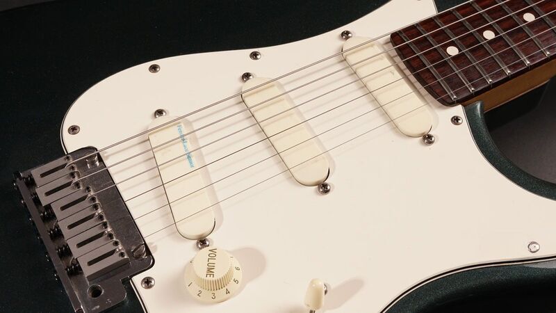Fender Strat Plus Deluxe 1988 Gun Metal Blue | blue, image 3 of 5