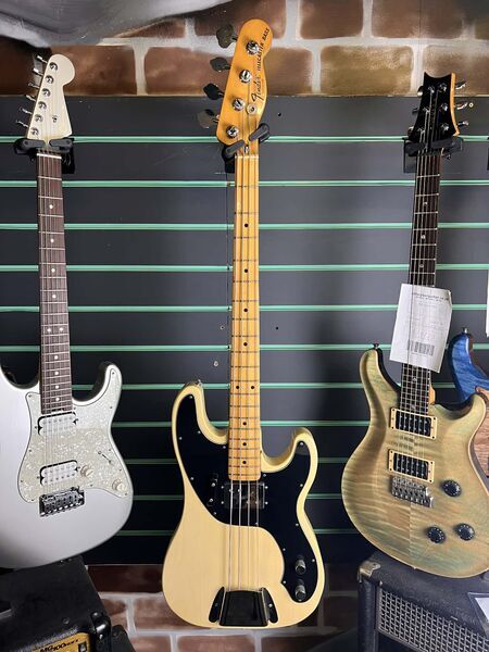 Fender Telecaster Bass Blonde 1977 Vintage Electric Bass Guitar | Blonde Vintage, image 2 of 5