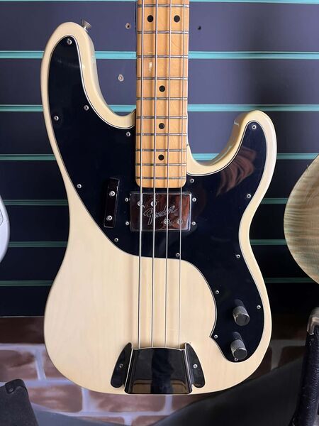Fender Telecaster Bass Blonde 1977 Vintage Electric Bass Guitar | Blonde Vintage, image 4 of 5