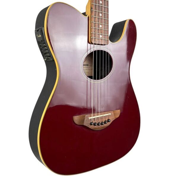 Fender Telecoustic 2000 - Candy Apple Red | candy red, image 2 of 5