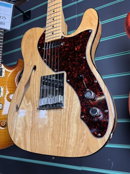 Fender Thinline Telecaster Natural 2001 Semi-Hollow Electric Guitar | Natural, image 5 of 5