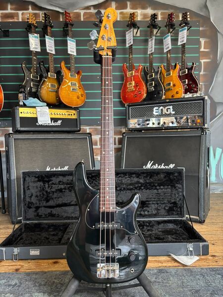 Fender Urge Stu Hamm Black Electric Bass Guitar | black, image 1 of 5