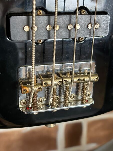 Fender Urge Stu Hamm Black Electric Bass Guitar | black, image 4 of 5