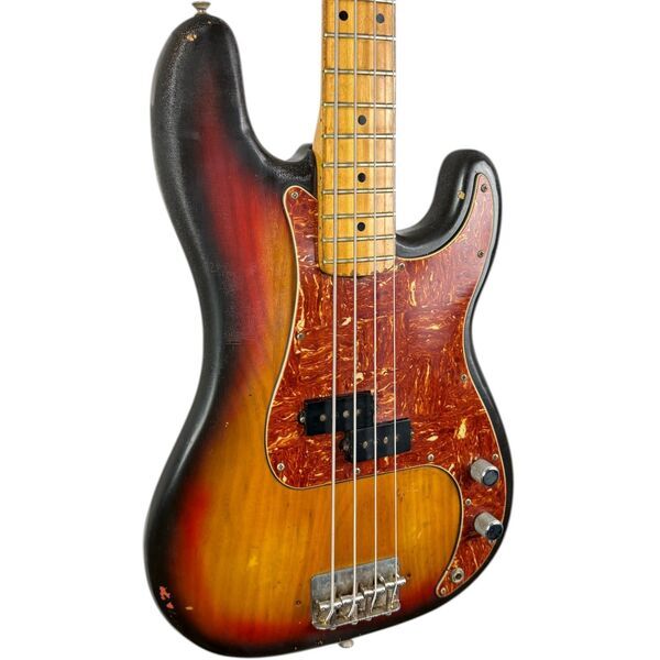 Fender USA Precision Bass 1975 - Sunburst | sunburst, image 1 of 4