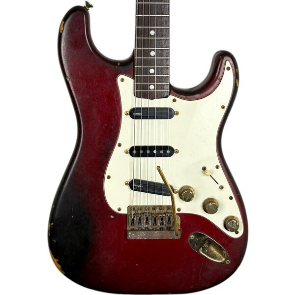 Fender USA The Strat 1980 - Candy Apple red | candy red, image 1 of 5