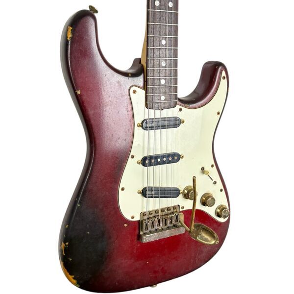 Fender USA The Strat 1980 - Candy Apple red | candy red, image 2 of 5