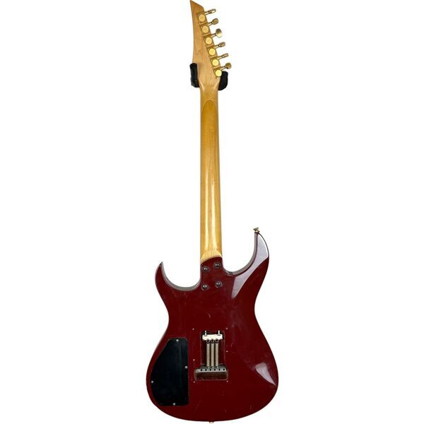 Fernandes Japan FGZ-420 Superstrat 1997-2003 - transparent red quilt | red quilt, image 4 of 5