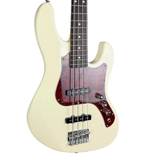 FGN Boundary Mighty Jazz Bass (BMJ2-R) 2023 - White | бяло, image 1 of 4