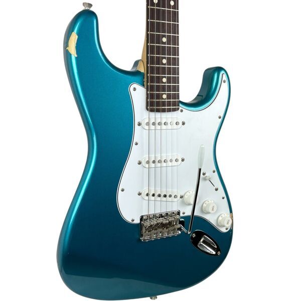 FGN Fujigen J-Standard Strat 2012 - Lake Placid Blue | Lake Placid Blue, image 1 of 4