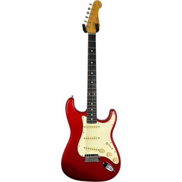 FGN Fujigen Japan Neo Classic Stratocaster 2010 - Candy Apple Red | Candy Apple Red, image 3 of 5