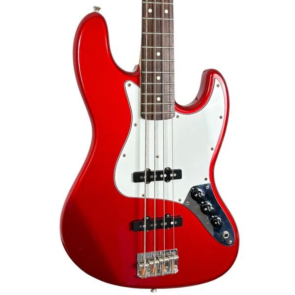 FGN Fujigen Japan J-Standard Jazz Bass 2011 - Candy Apple Red | Cukierkowa Czerwień, image 1 of 5
