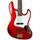 FGN Fujigen Japan J-Standard Jazz Bass 2011 - Candy Apple Red | Cukierkowa Czerwień, thumbnail 2 of 5