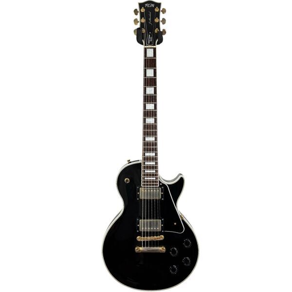 FGN Fujigen Les Paul Custom J-Standard 2012 - Ebony | Ebony, image 2 of 4