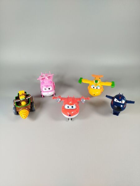 Figuren Set - Super Wings transformierbare Flugzeuge | multicolored 1