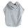 FILIBABBA Bath Poncho with Embroidered Pattern GOTS - Pearl Blue | blue, thumbnail 3 of 3